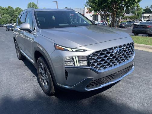 Silver 2021 Hyundai SANTA FE SEL