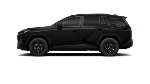 Black 2026 Toyota RAV4 LE