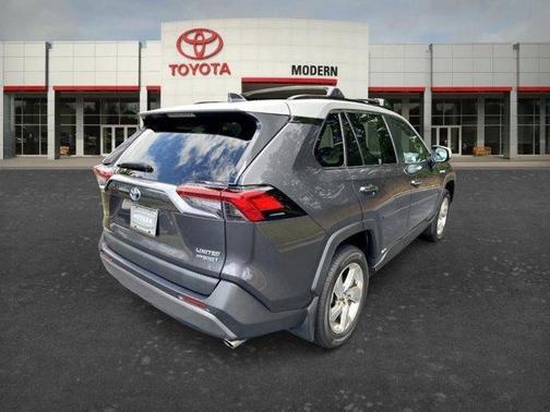 Gray 2019 Toyota RAV4 Hybrid Limited