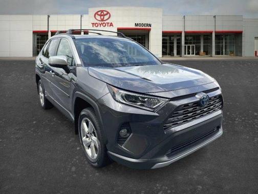 Gray 2019 Toyota RAV4 Hybrid Limited