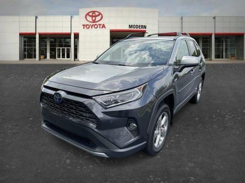 Gray 2019 Toyota RAV4 Hybrid Limited