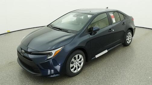 Blue 2026 Toyota Corolla Hybrid LE