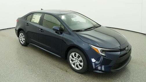 Blue 2026 Toyota Corolla Hybrid LE