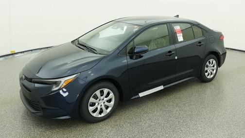 Blue 2026 Toyota Corolla Hybrid LE