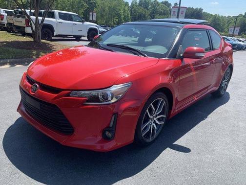 Red 2015 Scion tC Base