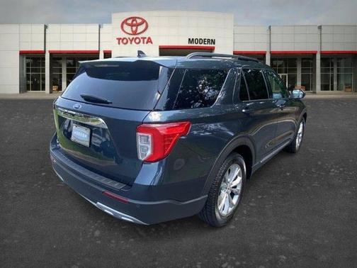 Blue 2023 Ford Explorer XLT