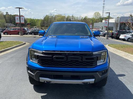 Blue 2025 Ford Ranger Raptor
