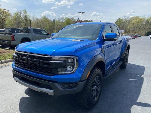 Blue 2025 Ford Ranger Raptor
