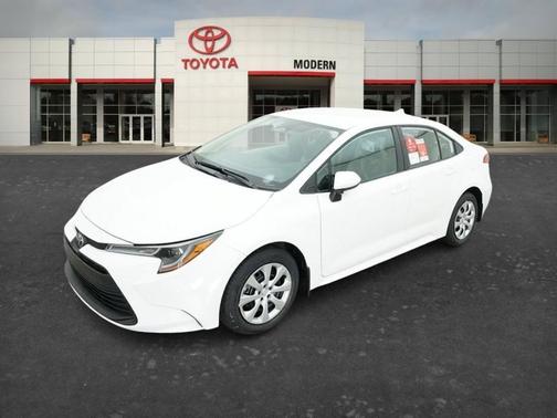 White 2027 Toyota Corolla LE