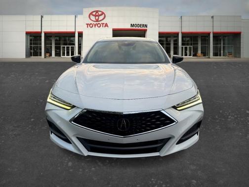 White 2021 Acura TLX Technology