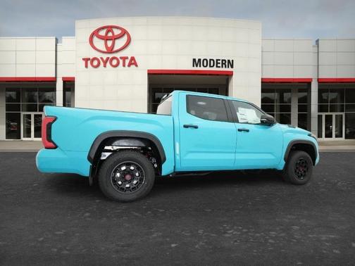 Blue 2026 Toyota Tundra Hybrid TRD Pro