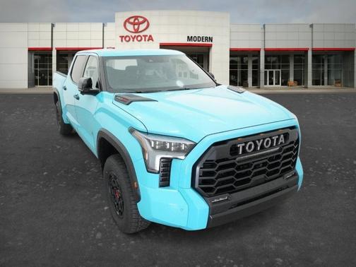 Blue 2026 Toyota Tundra Hybrid TRD Pro