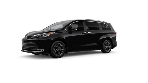Black 2026 Toyota Sienna Platinum 7 Passenger