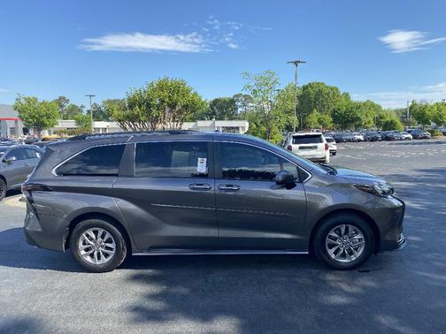Gray 2024 Toyota Sienna XLE