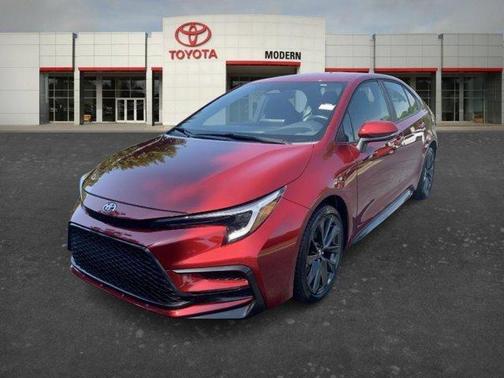 Red 2025 Toyota Corolla SE