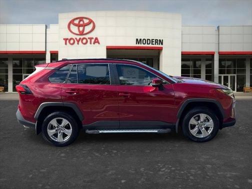 Red 2022 Toyota RAV4 XLE