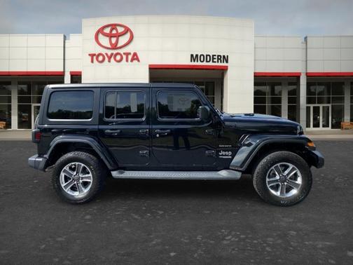 Black 2022 Jeep Wrangler Unlimited Sahara