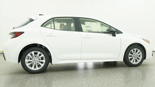 White 2026 Toyota Corolla Hatchback SE