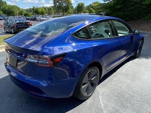Blue 2021 Tesla Model 3 Standard Range Plus