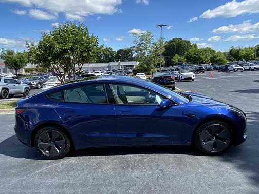 Blue 2021 Tesla Model 3 Standard Range Plus