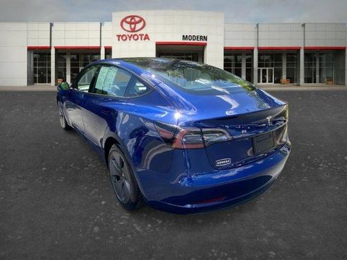 Blue 2021 Tesla Model 3 Standard Range Plus