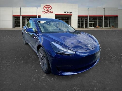 Blue 2021 Tesla Model 3 Standard Range Plus