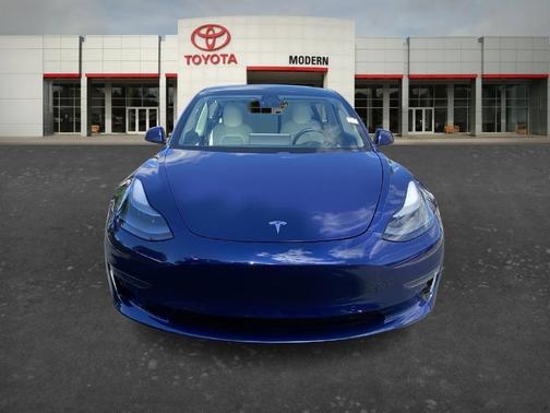 Blue 2021 Tesla Model 3 Standard Range Plus