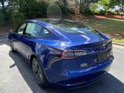 Blue 2021 Tesla Model 3 Standard Range Plus