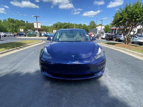 Blue 2021 Tesla Model 3 Standard Range Plus