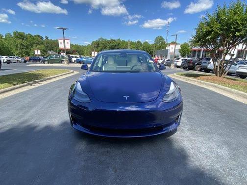 Blue 2021 Tesla Model 3 Standard Range Plus