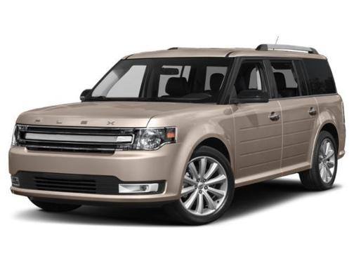Red 2019 Ford Flex SEL