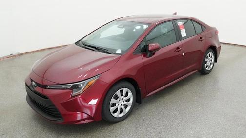 Red 2026 Toyota Corolla LE