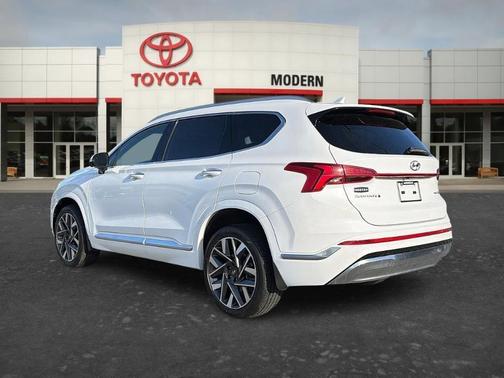 White 2023 Hyundai SANTA FE Calligraphy