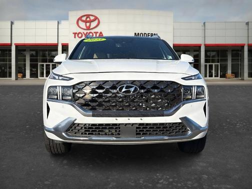 White 2023 Hyundai SANTA FE Calligraphy
