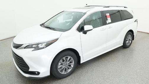 White 2026 Toyota Sienna XLE 8 Passenger