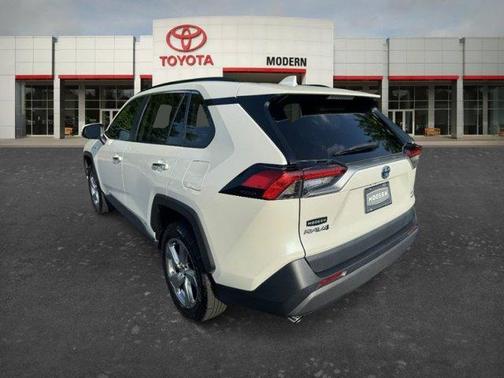 White 2020 Toyota RAV4 Hybrid Limited