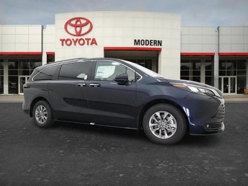 Blue 2026 Toyota Sienna XLE 8 Passenger