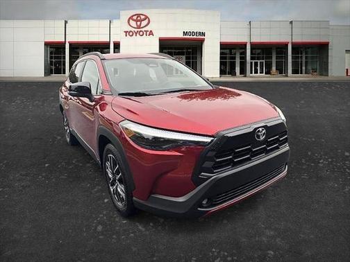 Red 2026 Toyota Corolla Cross XLE