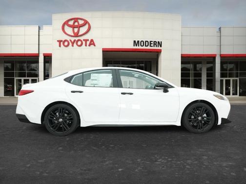 White 2026 Toyota Camry Nightshade