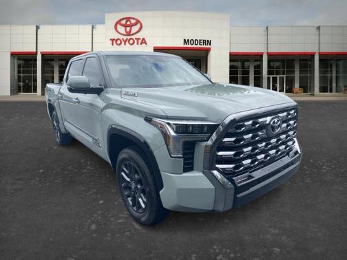 Gray 2025 Toyota Tundra Hybrid Platinum