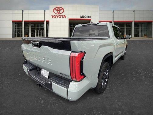Gray 2025 Toyota Tundra Hybrid Platinum