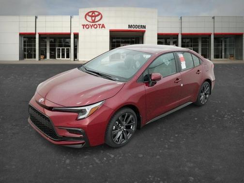 Red 2026 Toyota Corolla SE