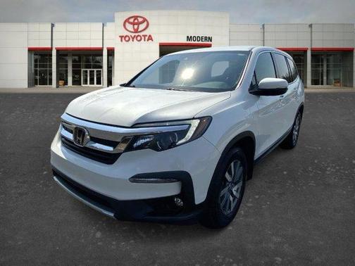 White 2021 Honda Pilot EX