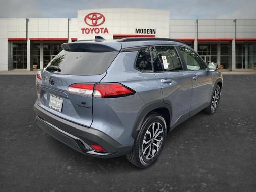 Gray 2025 Toyota Corolla Cross Hybrid SE