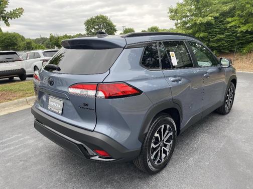 Gray 2025 Toyota Corolla Cross Hybrid SE