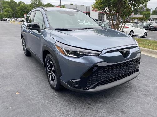 Gray 2025 Toyota Corolla Cross Hybrid SE