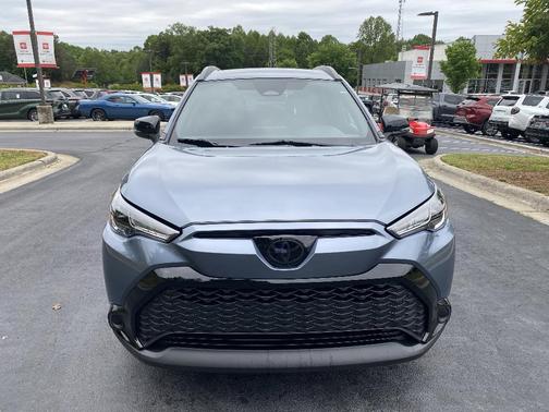 Gray 2025 Toyota Corolla Cross Hybrid SE