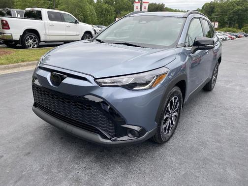 Gray 2025 Toyota Corolla Cross Hybrid SE