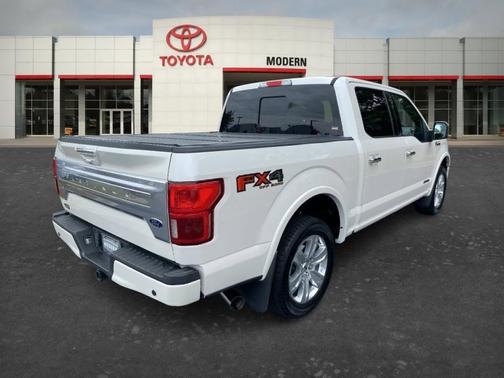White 2018 Ford F-150 Platinum