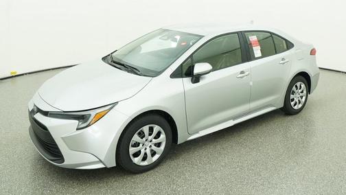 Silver 2026 Toyota Corolla Hybrid LE
